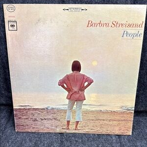 Barbra Streisand 'People' Vinyl Record - Classic Album Cover